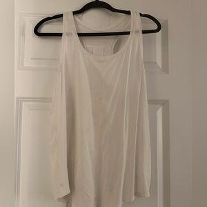 Women's White Lululemon Tank top